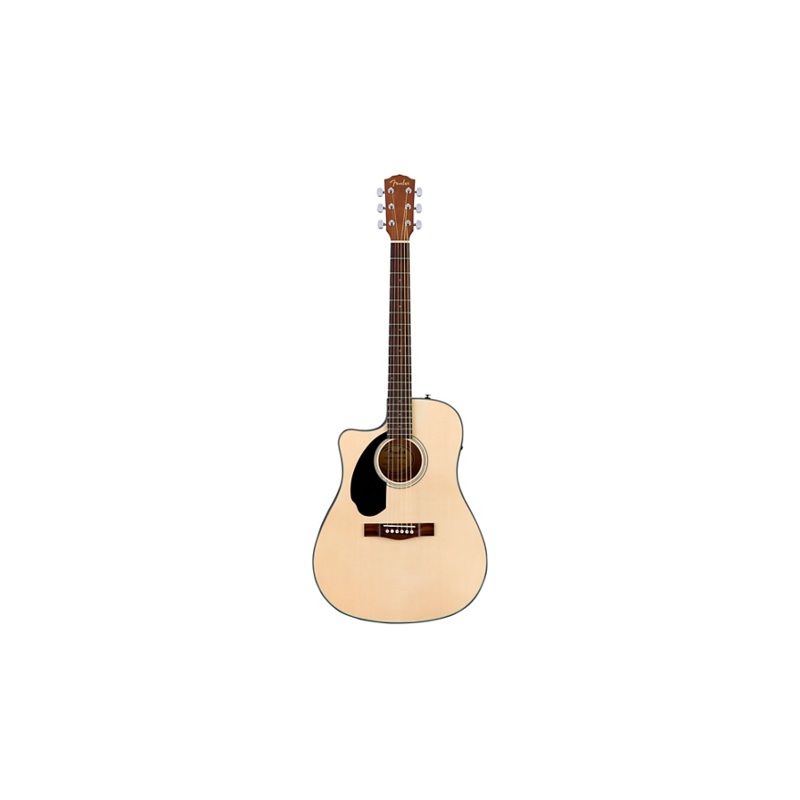Fender CC-60SCE Concert Left-Handed Acoustic-Electric Guitar Natural