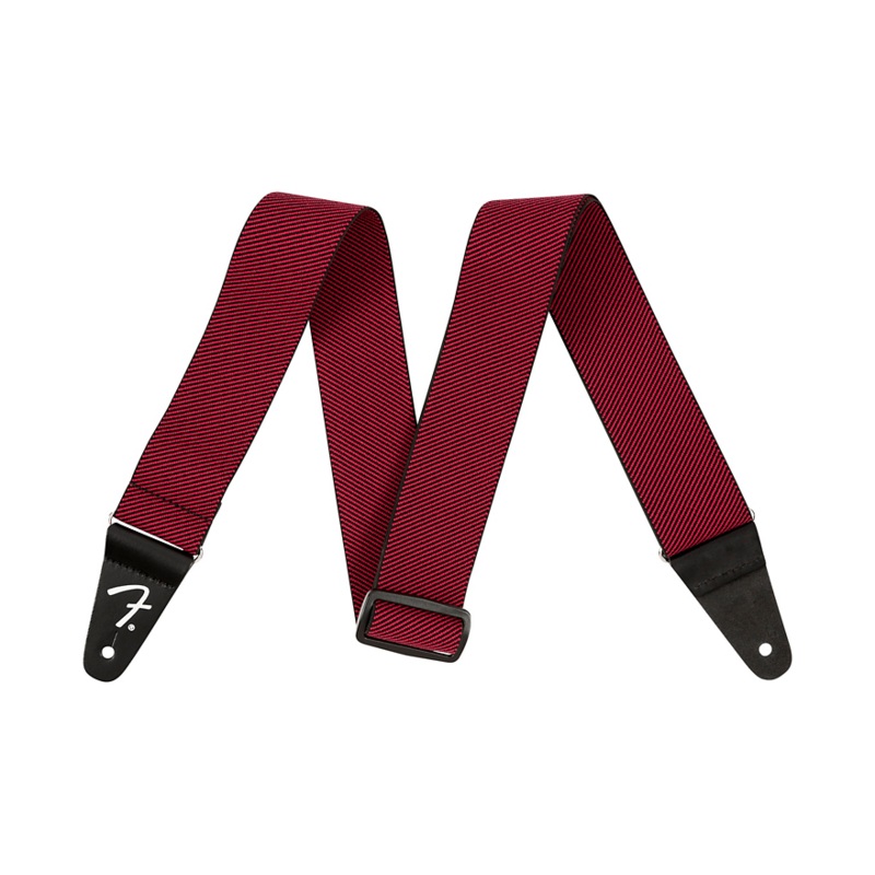 Fender Weighless Tweed Strap Red 2 in.
