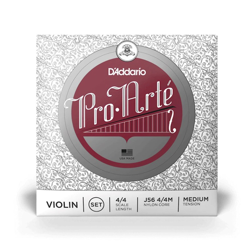 D’Addario Pro Art Nylon Core 4/4 Medium Tension Violin String Set