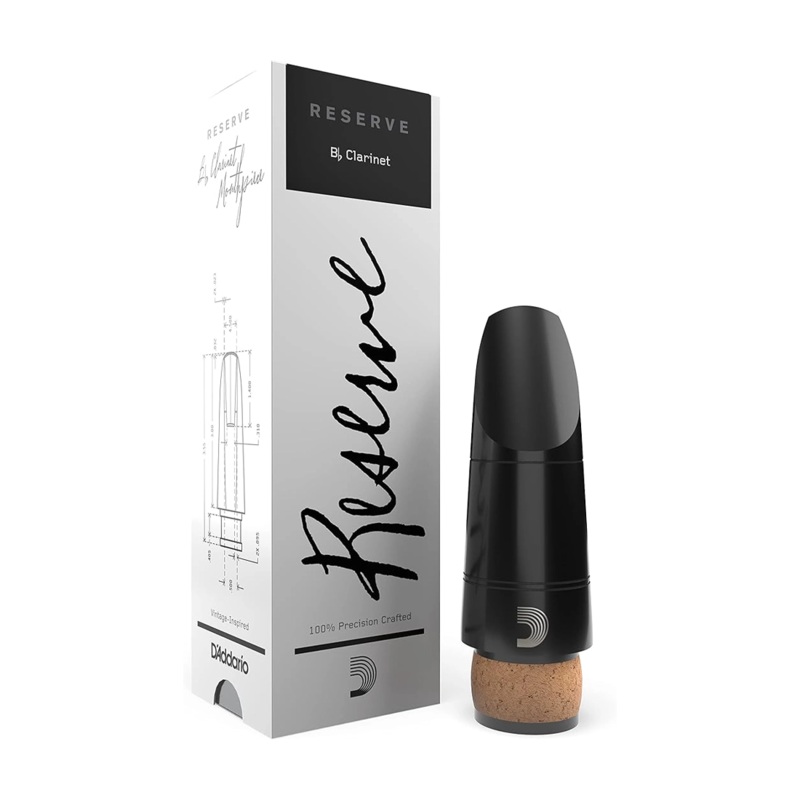 D’Addario Woodwinds Reserve: Bb Clarinet Mouthpiece X5 – 1.05mm