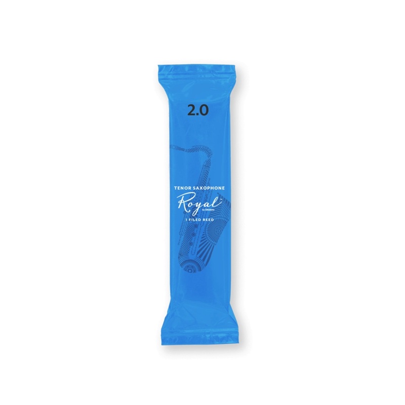 D’Addario Woodwinds Royal Tenor Saxophone Reeds #2.0