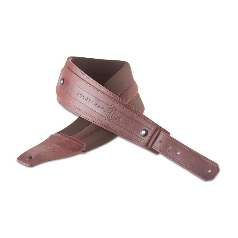 Gruv Gear Solostrap Neo – 4-Wide Neoprene Guitar Strap – 38 To 50 Inches – Chocolate