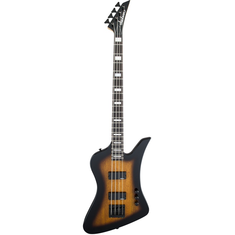 Jackson JS Series Kelly Bird Bass IV JS2 4-String Electric Bass – Tobacco Burst