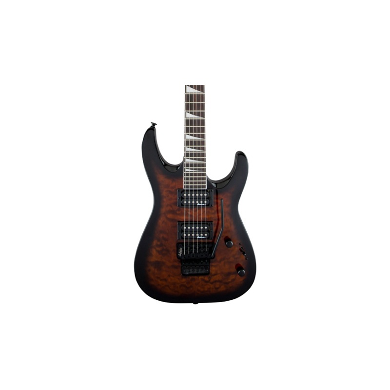 Jackson JS32Q Dinky DKA, QM Electric Guitar Dark Sunburst