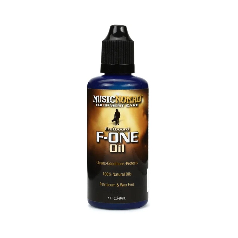 MusicNomad F-ONE Oil Fretboard Cleaner & Conditioner – 2-oz. Bottle