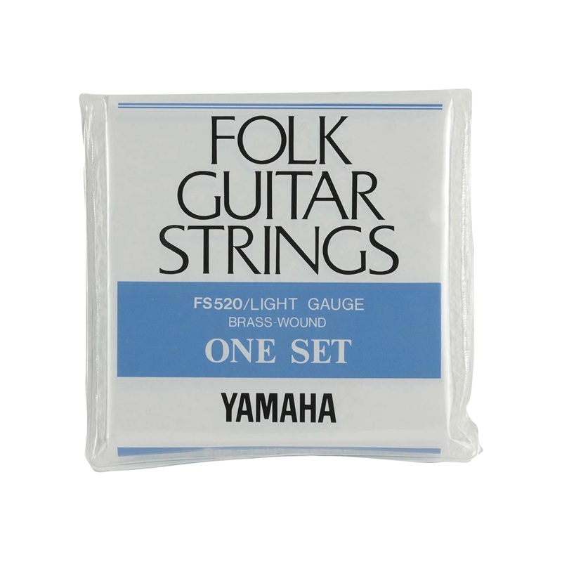 Yamaha FS520 Steel Guitar Strings – Brass Wound (12-53 Gauge)