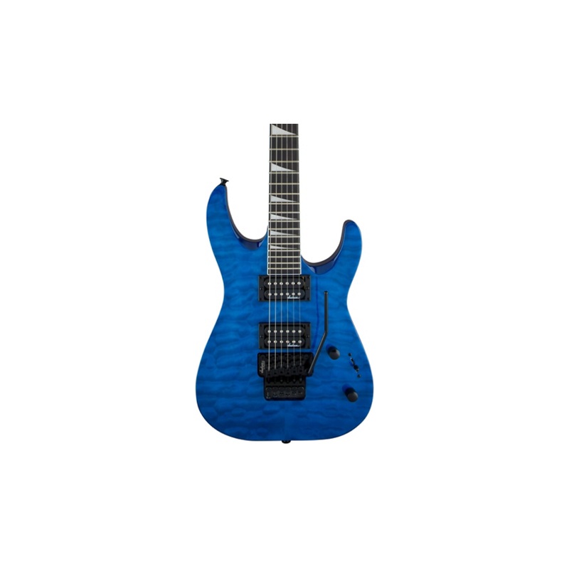 Jackson JS32Q Dinky DKA, QM Electric Guitar Transparent Blue