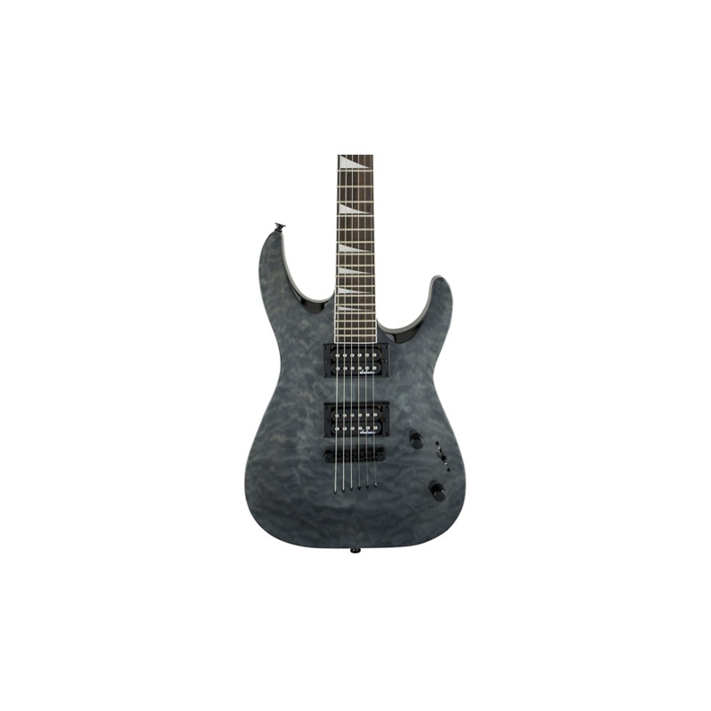 Jackson JS32TQ Dinky DKA Quilt Maple Top Electric Guitar Transparent Black