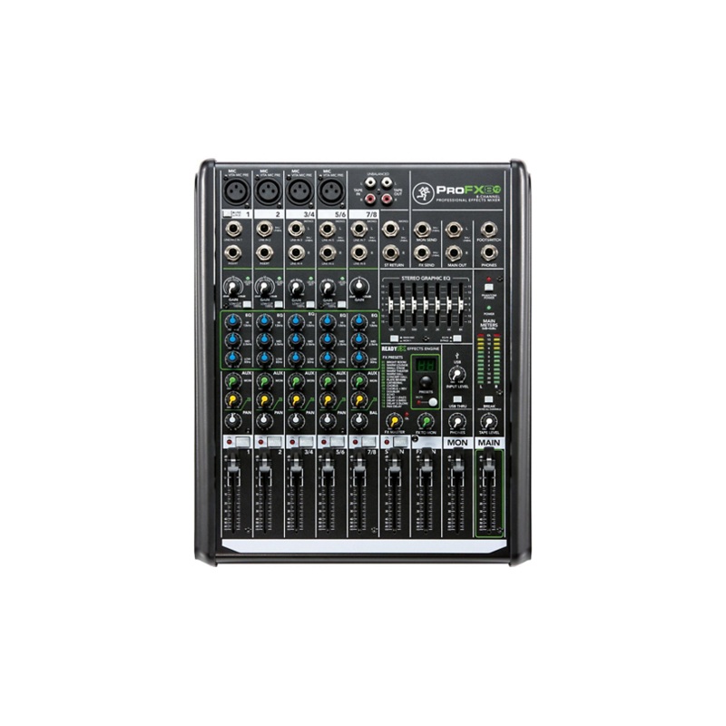 Mackie ProFX8v2 8-Channel Professional FX Mixer with USB