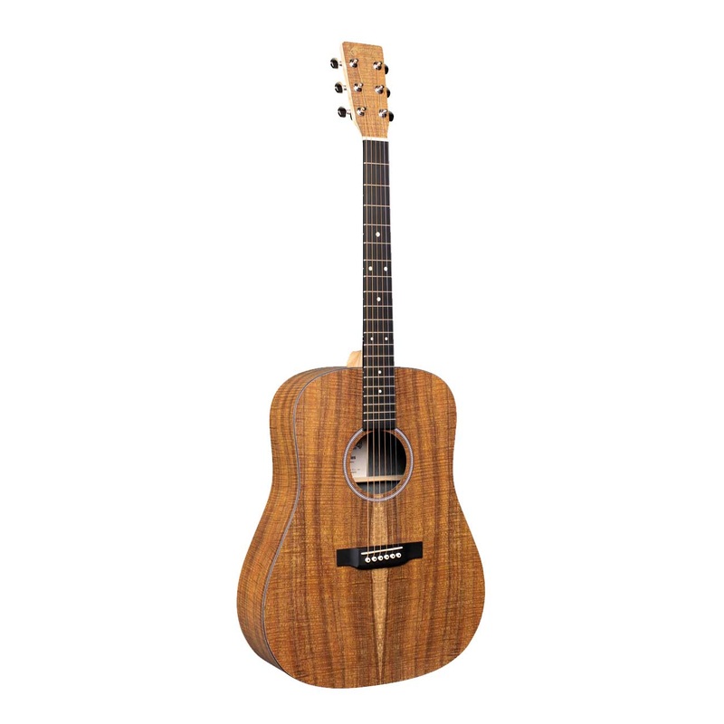 Martin D-X1E Koa Acoustic-Electric Guitar – Natural Koa