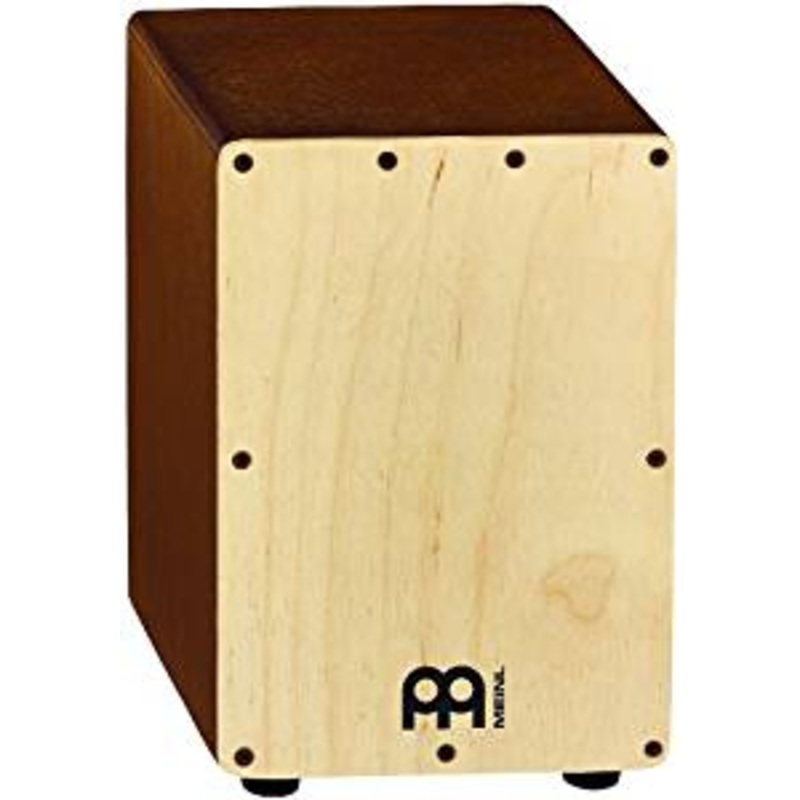 Meinl SCAJ1LB-NT Birch Wood Mini Snare Cajon, Natural Finish