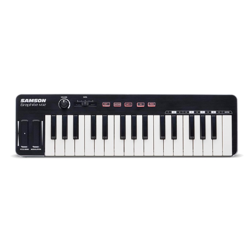 Samson Graphite M32 Mini Key USB Midi Controller