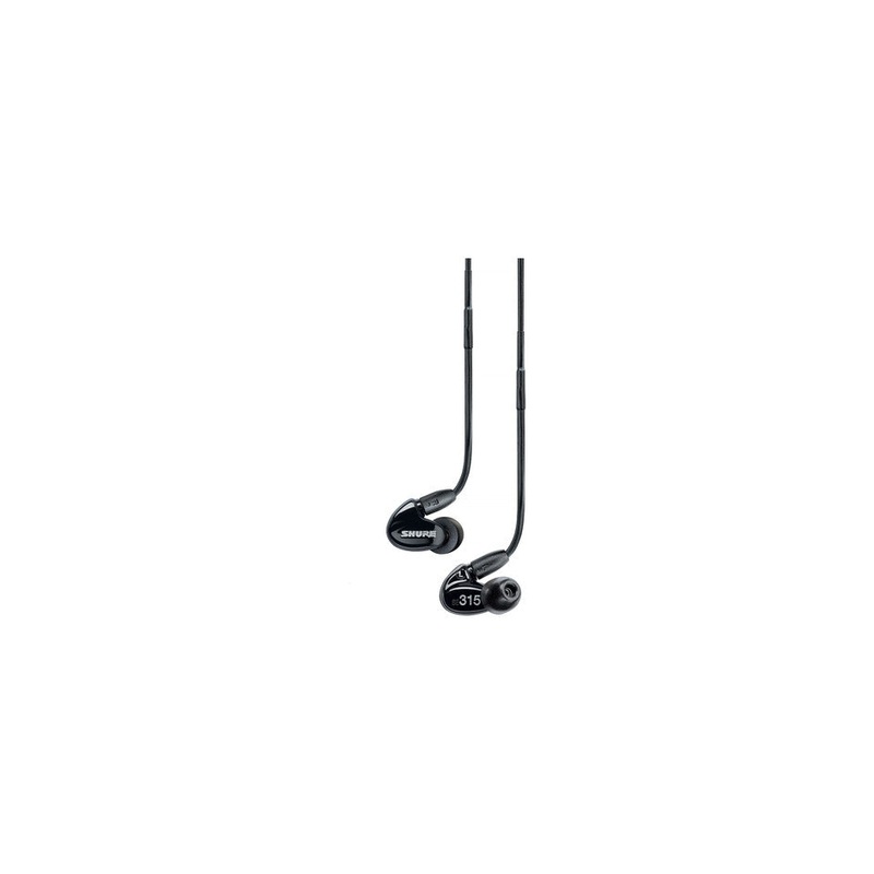 SE315 Sound Isolating Earphones, Black