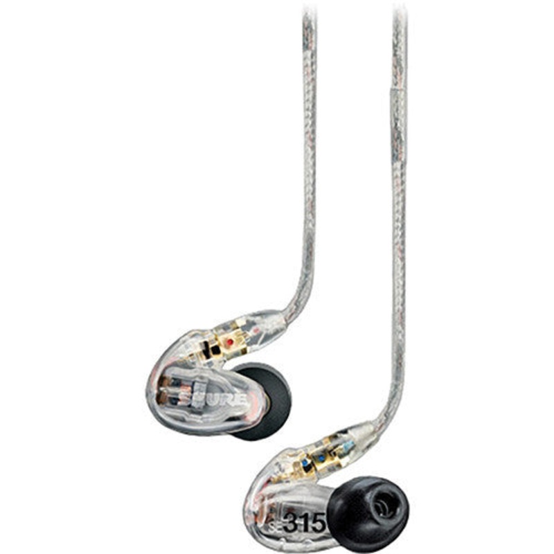 SE315 Sound Isolating Earphones, Clear