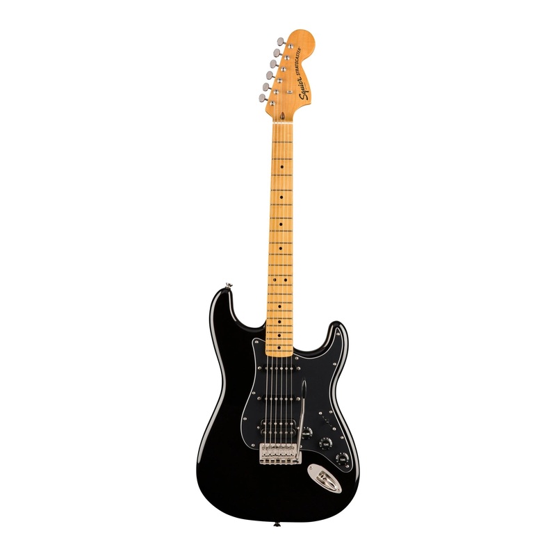 Squier Classic Vibe ’70s Stratocaster HSS Maple Fingerboard Electric Guitar Black