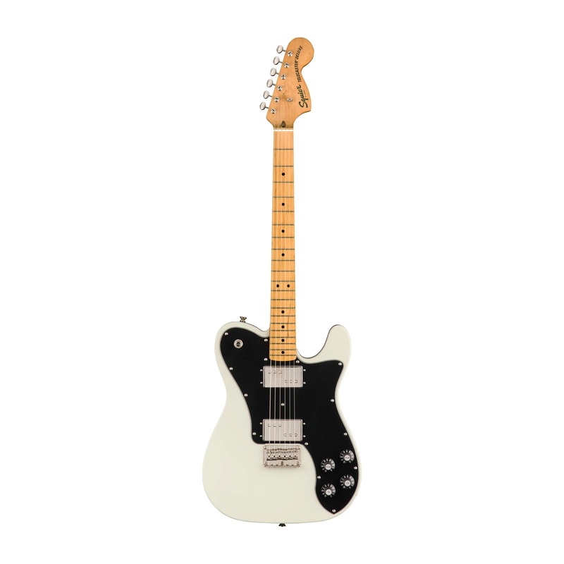 Squier Classic Vibe ’70s Telecaster Deluxe Maple Fingerboard Electric Guitar Olympic White