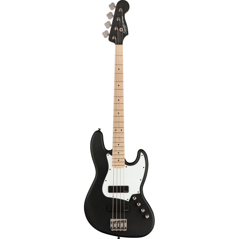Squier Contemporary Active Jazz Bass HH Maple Fingerboard Flat Black