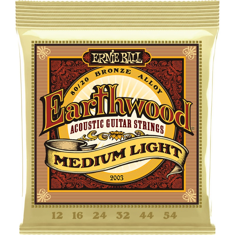 Ernie Ball Earthwood 80/20 12-54 Gauge Acoustic Guitar String Set
