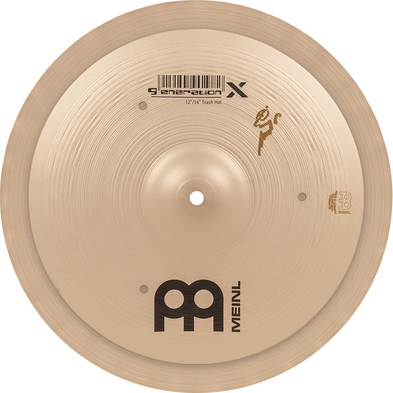 MEINL Cymbals Generation X Signature Benny Greb Trash Hat – 12/14 Set (GX-12/14TH)