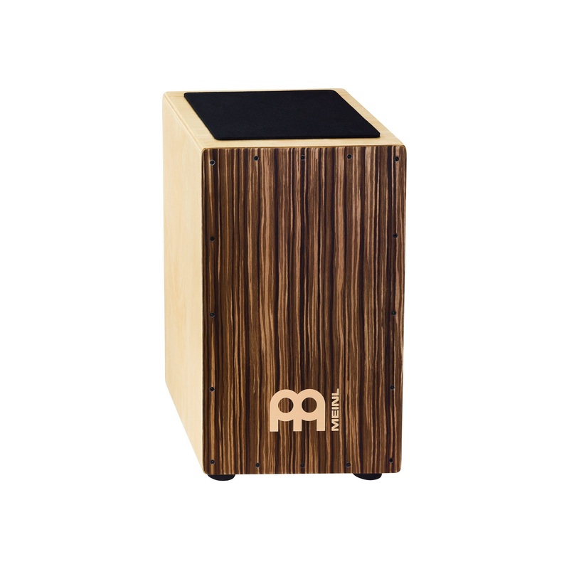 Meinl Traditional String Cajon, Striped Umber Frontplate