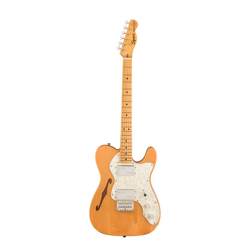 Squier Classic Vibe ’70s Telecaster Thinline Maple Fingerboard Electric Guitar Natural