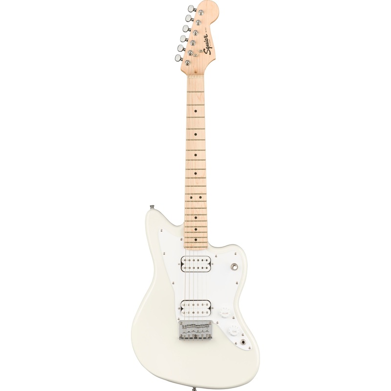 Squier Mini Jazzmaster HH Maple Fingerboard Electric Guitar Olympic White