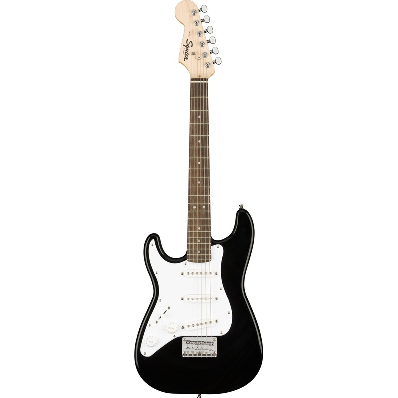 Squier Mini Stratocaster Short Scale Left Handed – Black