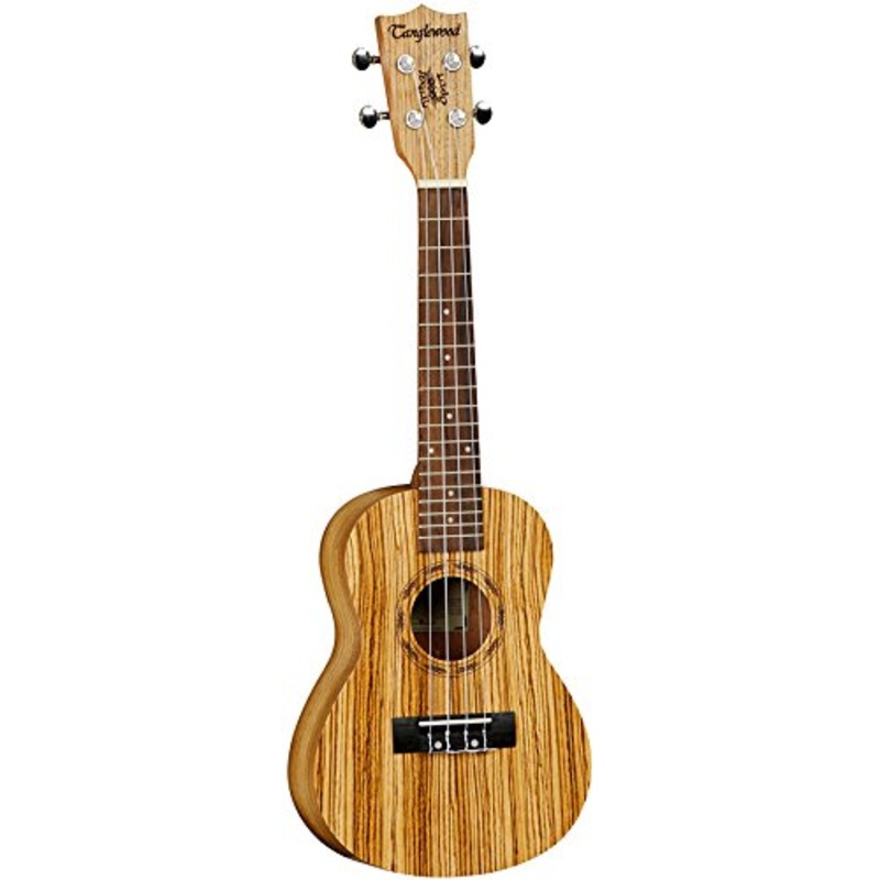 Tanglewood Concert Zebrano Ukelele – Natural Satin