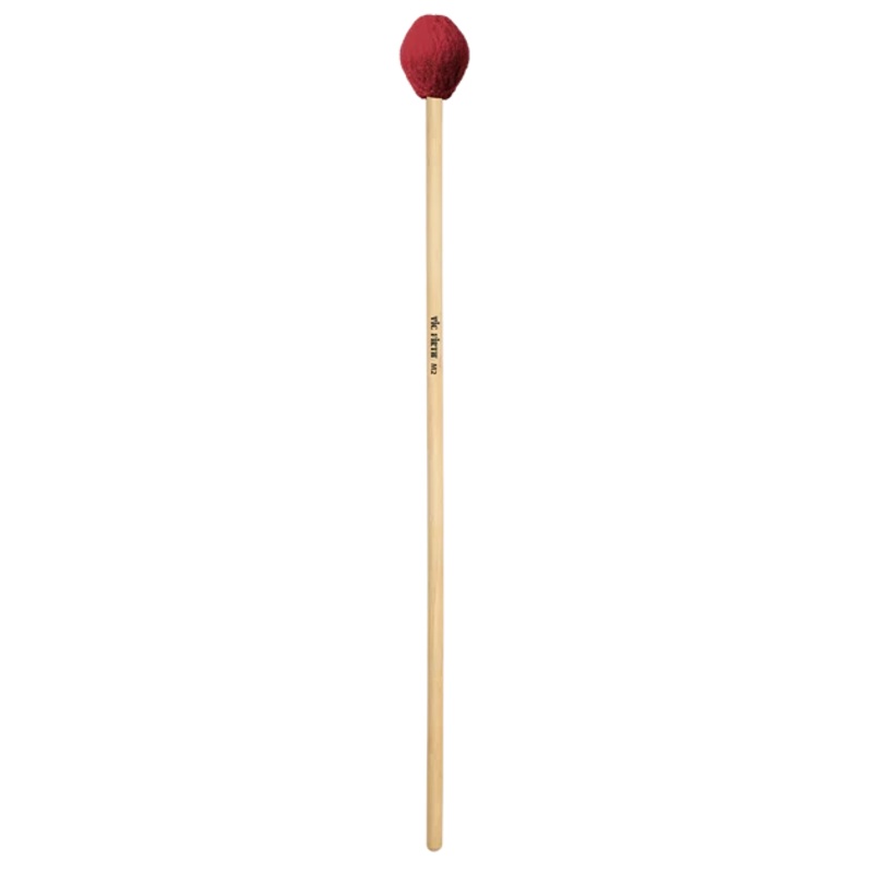 Vic Firth M2 American Custom Keyboard – Medium, Red Yarn Mallets