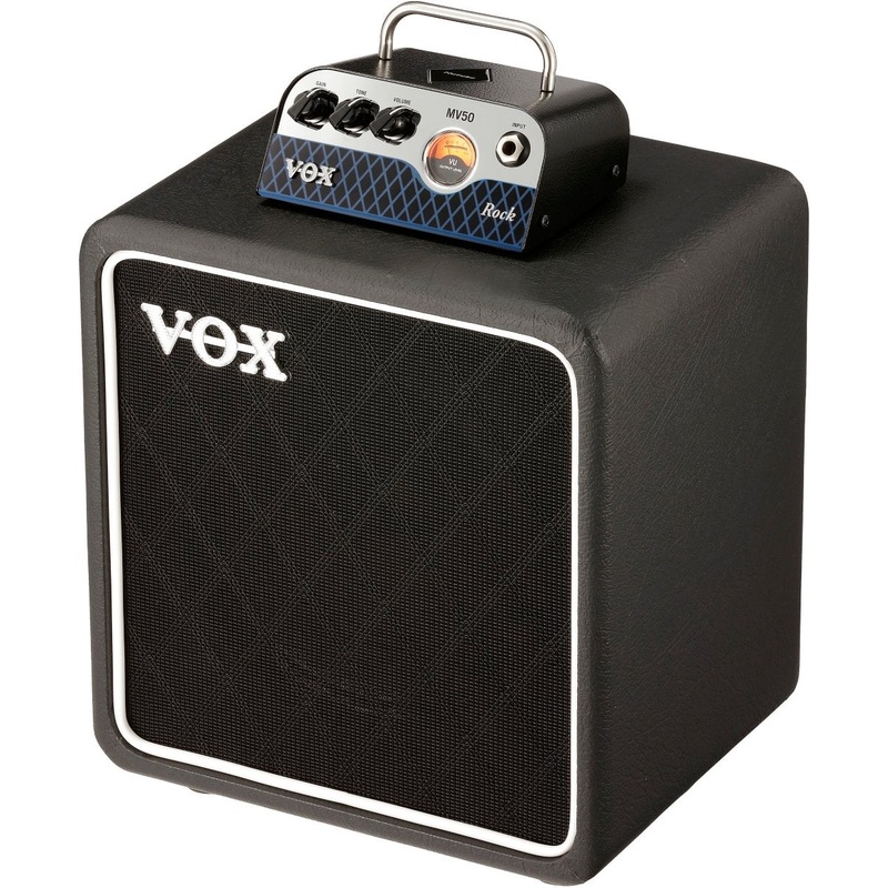Vox MV50 Rock Set 50-watt Hybrid Tube Head with 1×8 Cabinet