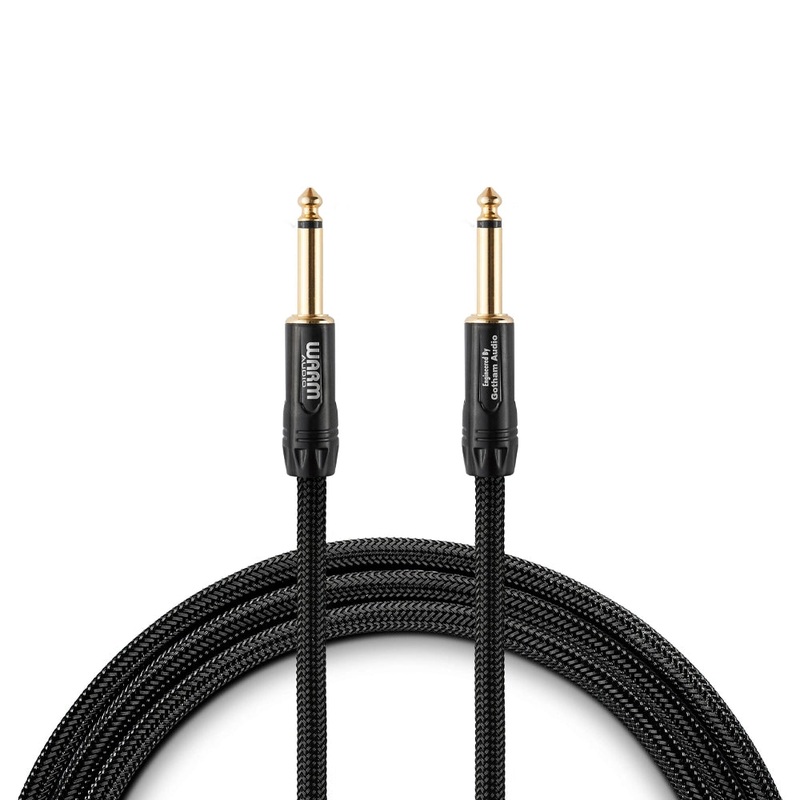 Warm Audio Prem-TS-6′ Premier Gold Straight to Straight Instrument Cable – 6-foot