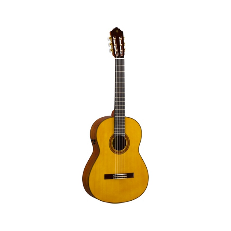 Yamaha CG-TA TransAcoustic Nylon-String Acoustic-Electric Guitar Gloss Natural