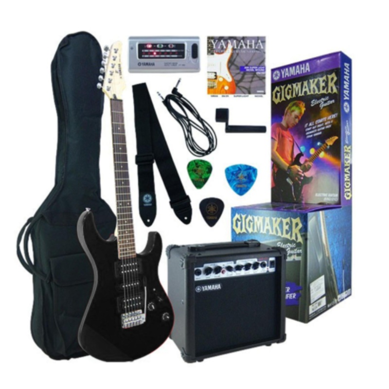 Yamaha Gigmaker Electric Guitar Package ERG121 Model – Black