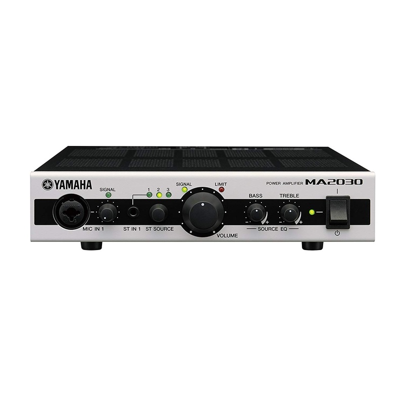 Yamaha MA2030 Switchable 2 Channel Compact Mixer Amplifier with DSP