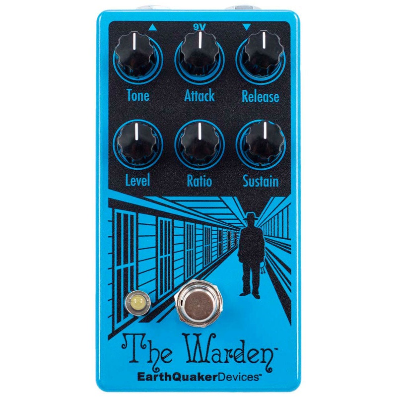 EarthQuaker Devices The Warden V2 Optical Compressor Pedal