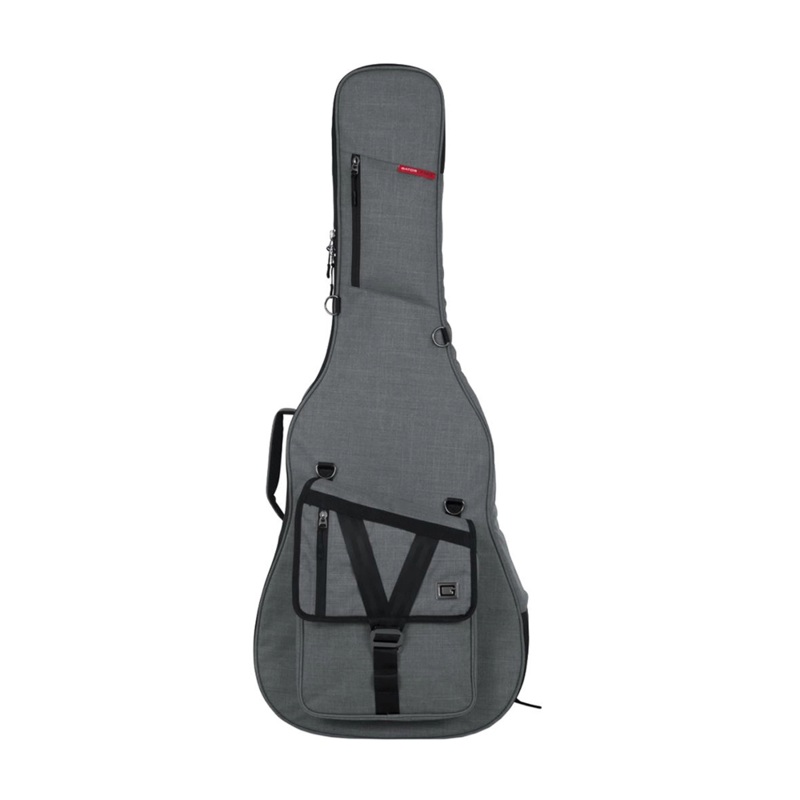 Gator Transit Acoustic Guitar Bag – Light Grey