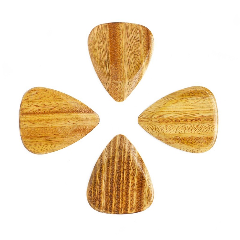Timber Tones TIMT-LIV-4 Lignum Vitae pack with 4 picks