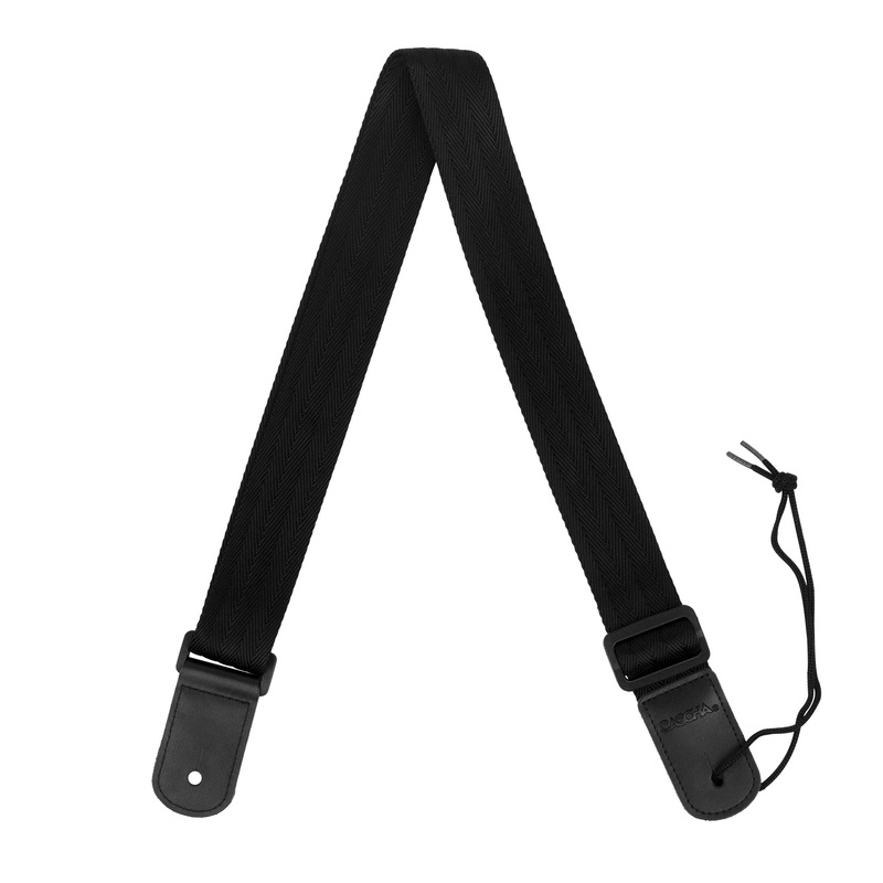 Cascha Ukulele Strap Nylon – Black