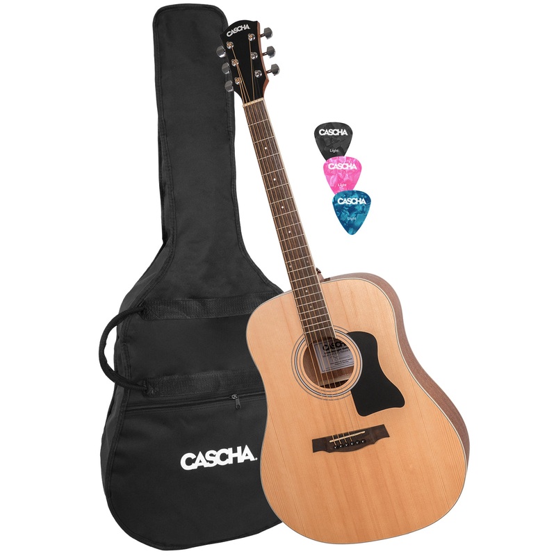 Cascha Western Dreadnought Guitar Set