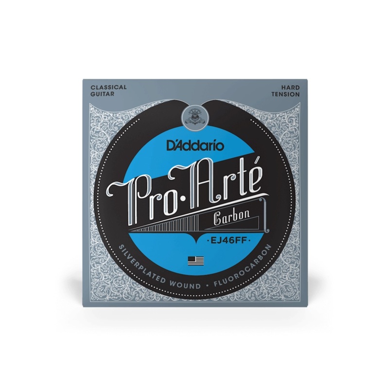 D’Addario Hard Tension Pro-Arte Carbon, Dynacore Basses Classical Guitar Strings