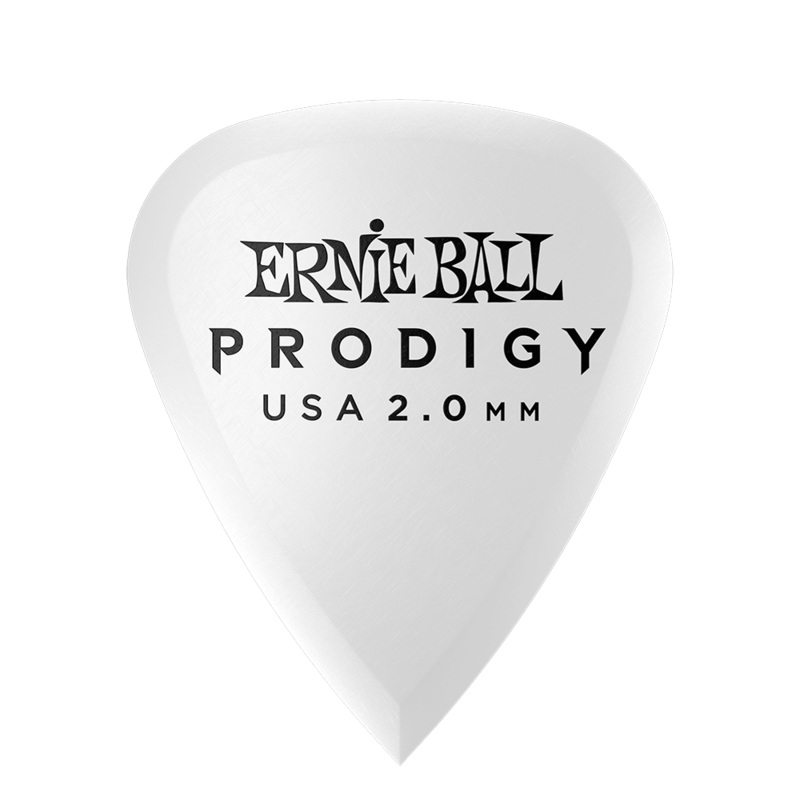 Ernie Ball Prodigy 2.0mm Delrin Guitar Picks Precision Tip – 6 Pack