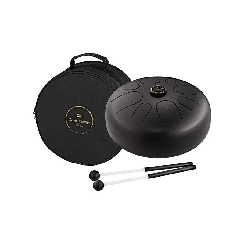 MEINL Sonic Energy Steel Tongue Drum Black – A Minor – Black