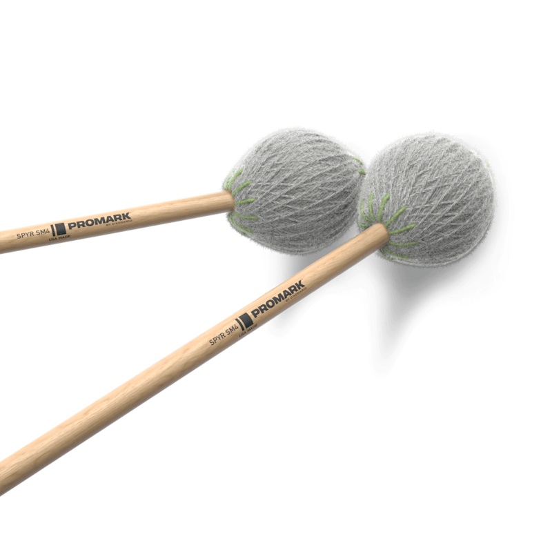 ProMark SPYR Series Medium-Hard Yarn Marimba Mallets SM4