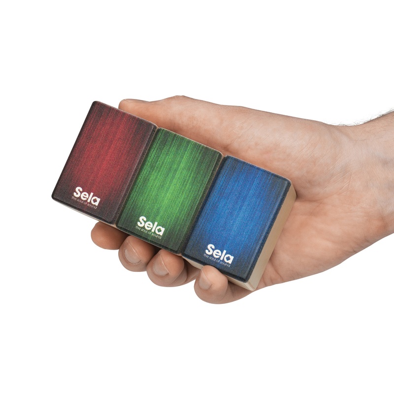 Sela Mini Cajon Shaker Set