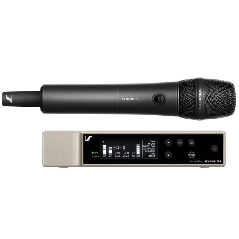 Sennheiser EW-D 835-S Wireless Handheld Microphone System – R1-R6