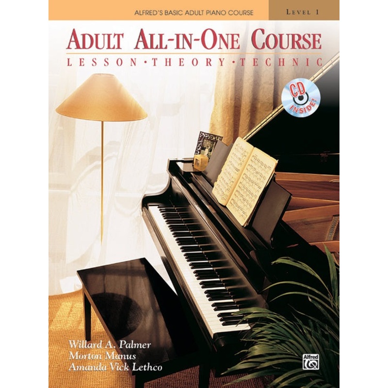 Alfred’s Basic Adult All-in-One Course, Book 1 & CD