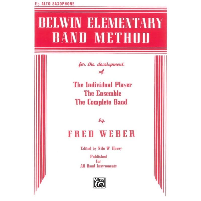 Belwin Elementary Band Method – Eb Alto Saxophone