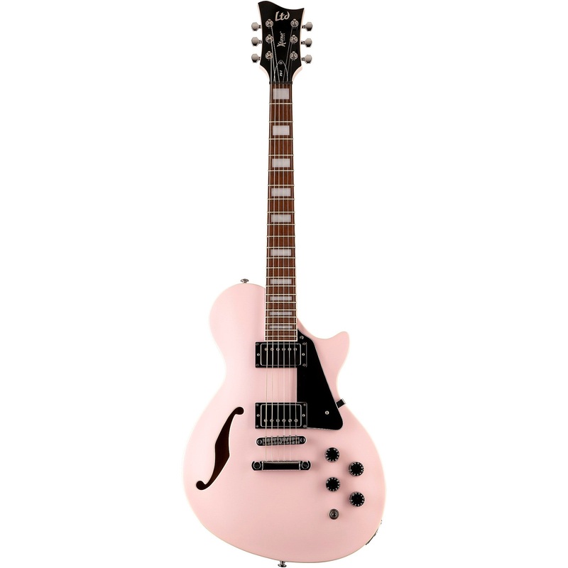 ESP LTD Xtone PS-1 Semi-hollow Electric Guitar – Pearl Pink