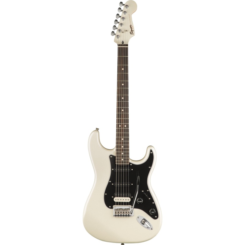 Fender Squier Contemporary Stratocaster HSS Electric Guitar – Pearl White