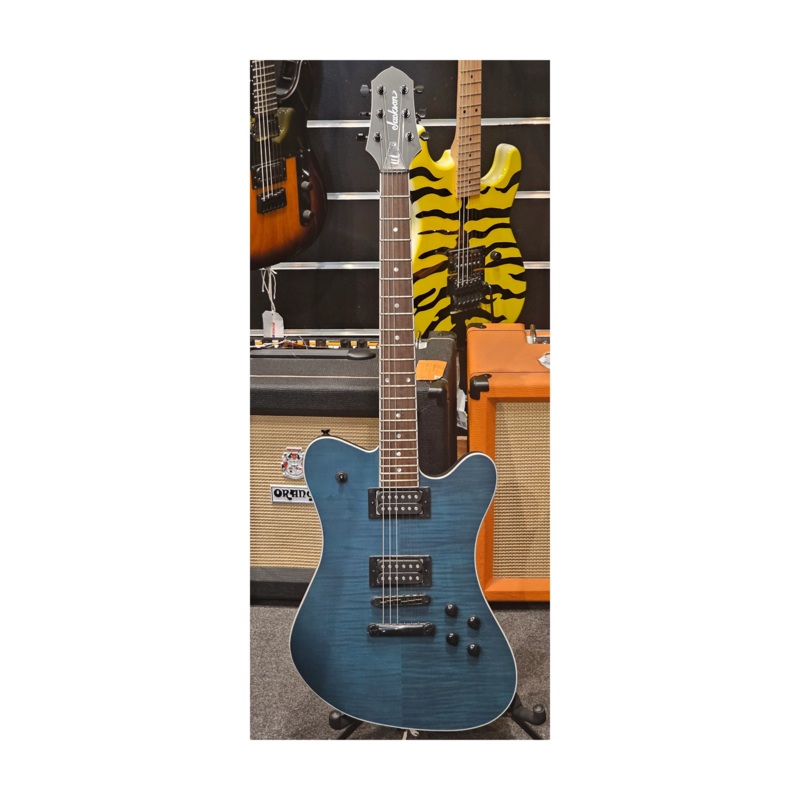 Jackson DX2FM X Series Electric Guitar- Satin Transparent Blue – B-Stock